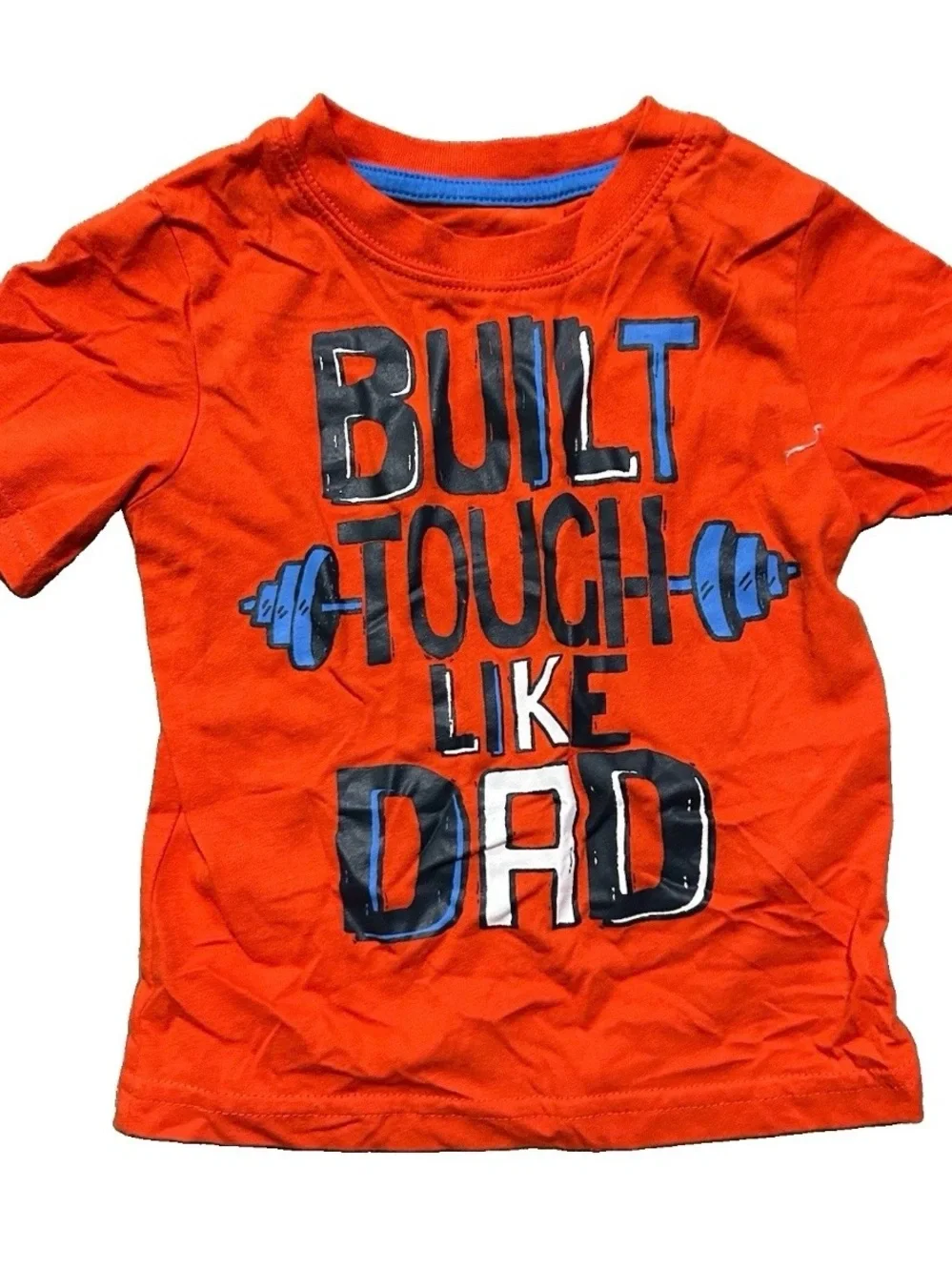The Childrens Place plaid pattern blue